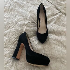 👠 Jean-michel cazabat Black suede Women's Pumps 38.5 heels